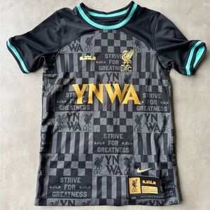 Nike Liverpool Virgil Soccer Jersey Youth Small Like New